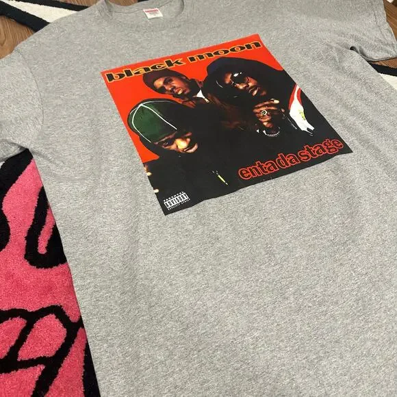 Supreme Enta Da Stage Tee – Heather Grey (FW22)